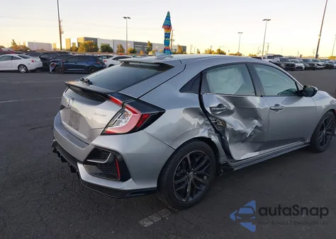 2021 Honda Civic Sport из США, поврежденный, VIN SHHFK7H41MU422062